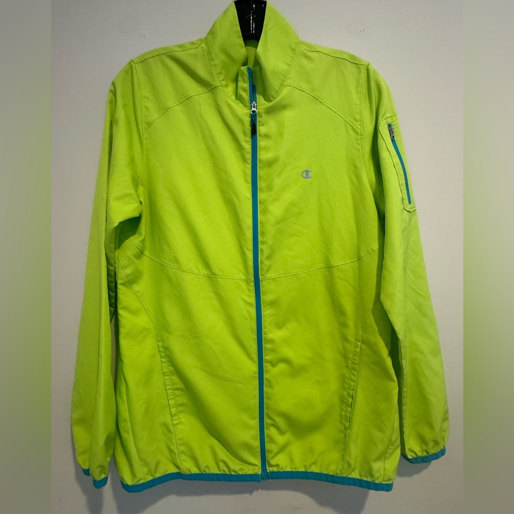 Champion Elite Neon Bright Yellow/Green Full-Zip Jacket